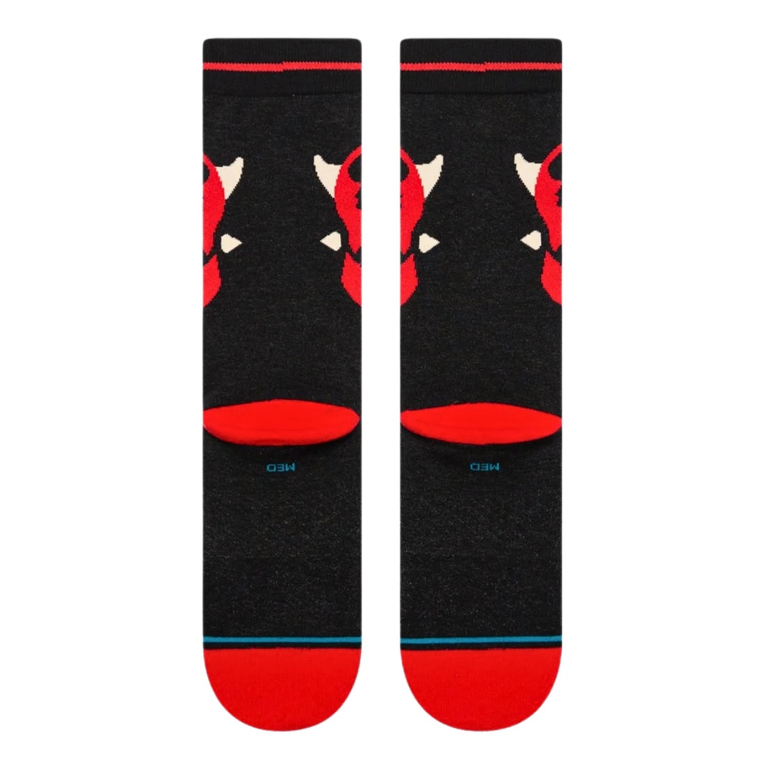 Stance Maul Socks - Black - Unisex Crew Length Socks by Stance