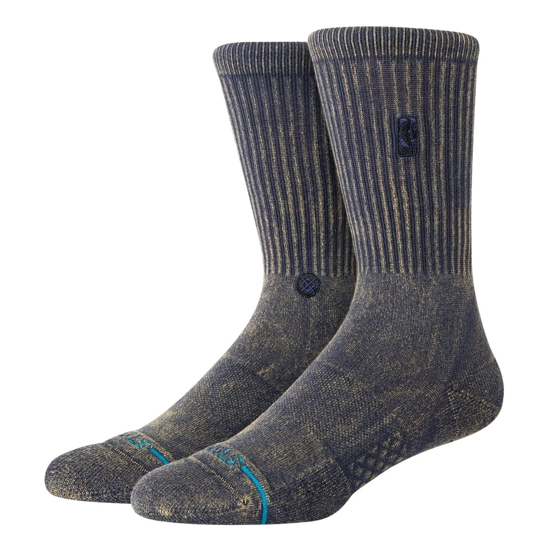 Stance NBA Logoman Wash Socks - Navy