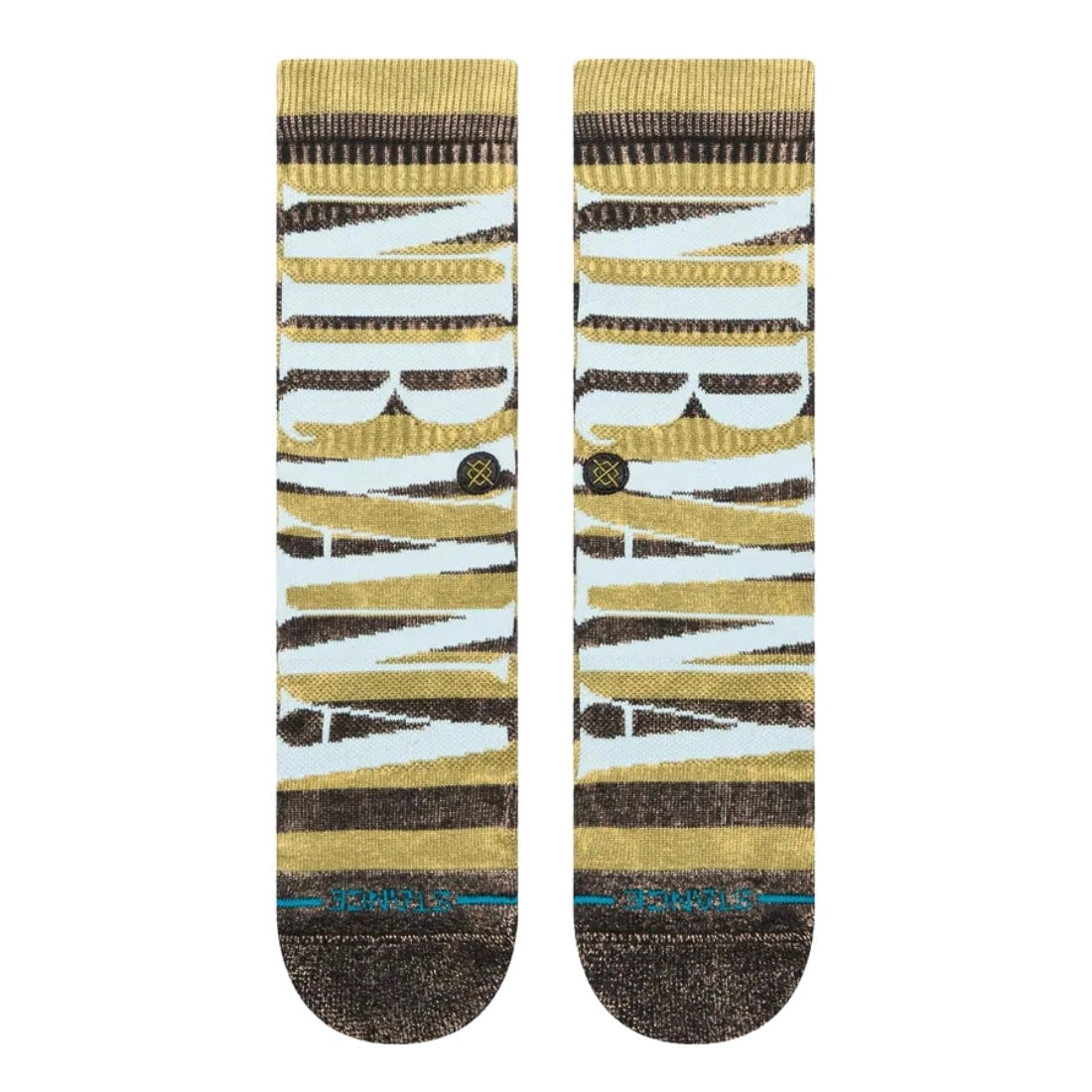 Stance Nirvana Socks - Green - Unisex Crew Length Socks by Stance