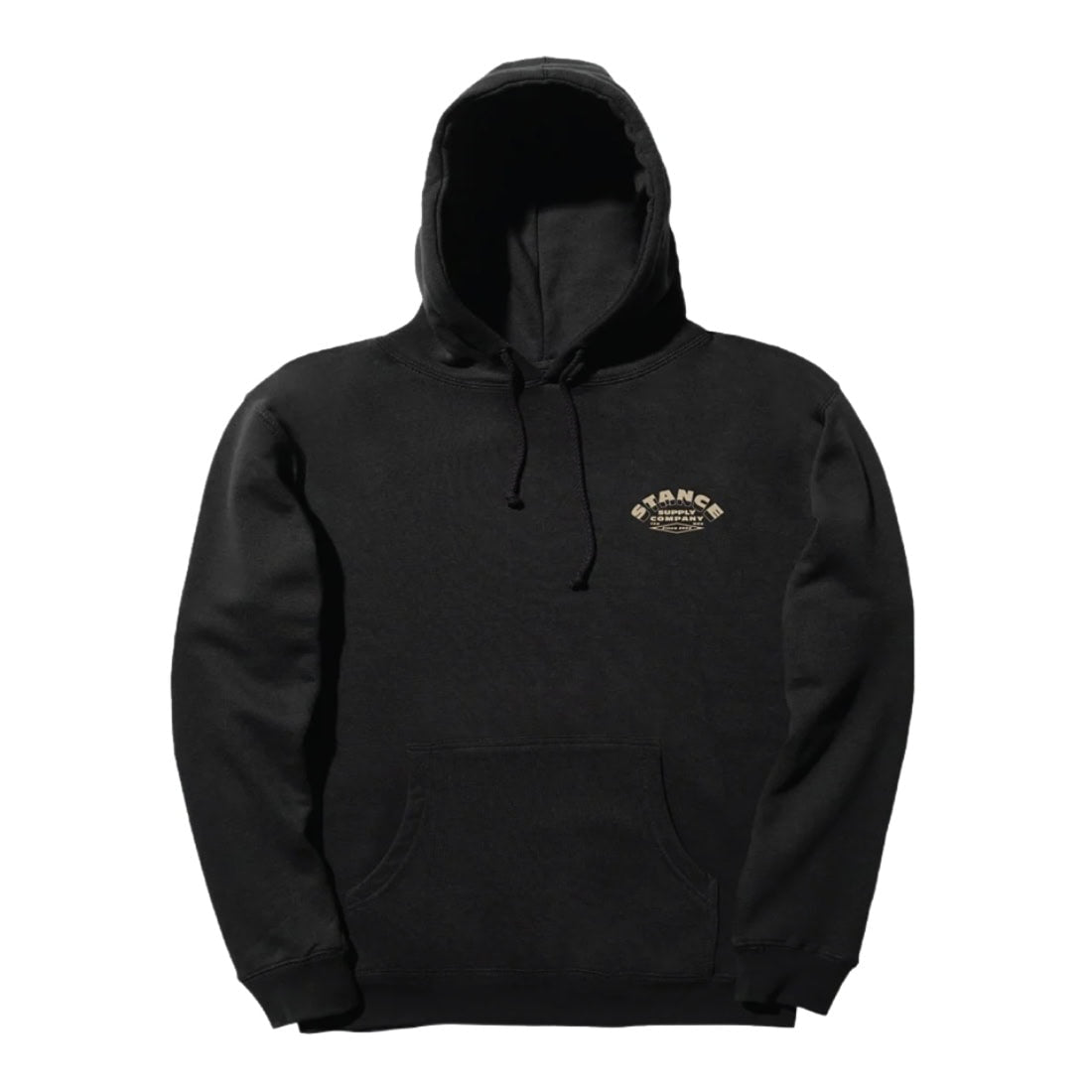 Stance Outfitters Pullover Hoodie - Black - Mens Pullover Hoodie by Stance