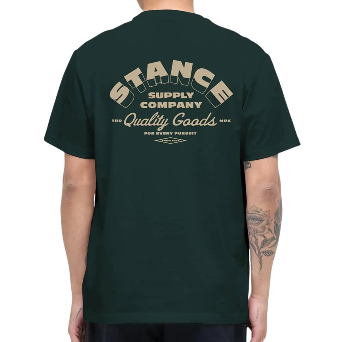 Stance Outfitters T-Shirt - Pine - Mens Graphic T-Shirt by Stance