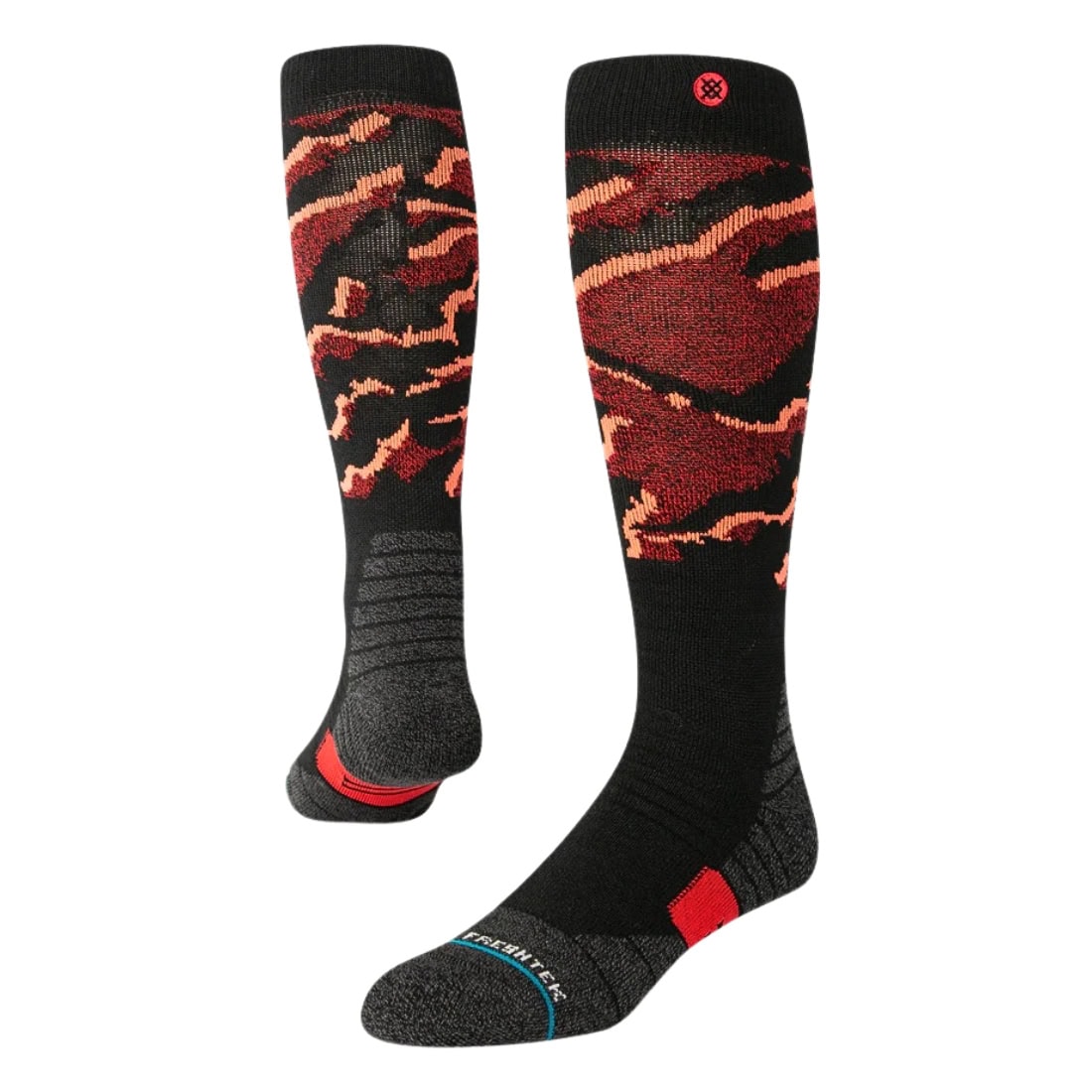 Stance Pelter Ski/Snowboard Socks - Black - Unisex Snowboard/Ski Socks by Stance M (UK5-7.5)