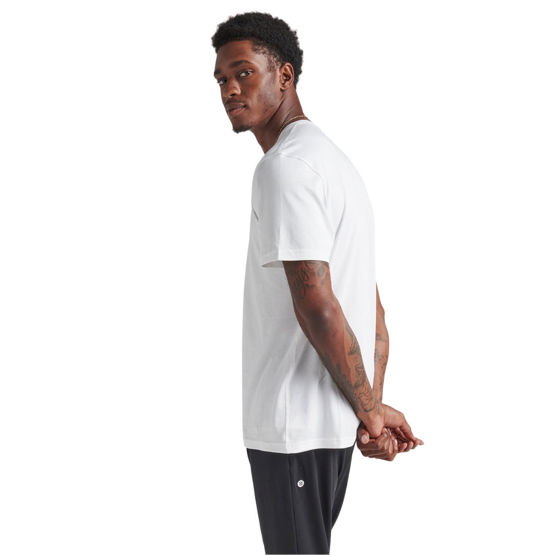 Stance Premier Tee T-Shirt - White - Mens Plain T-Shirt by Stance