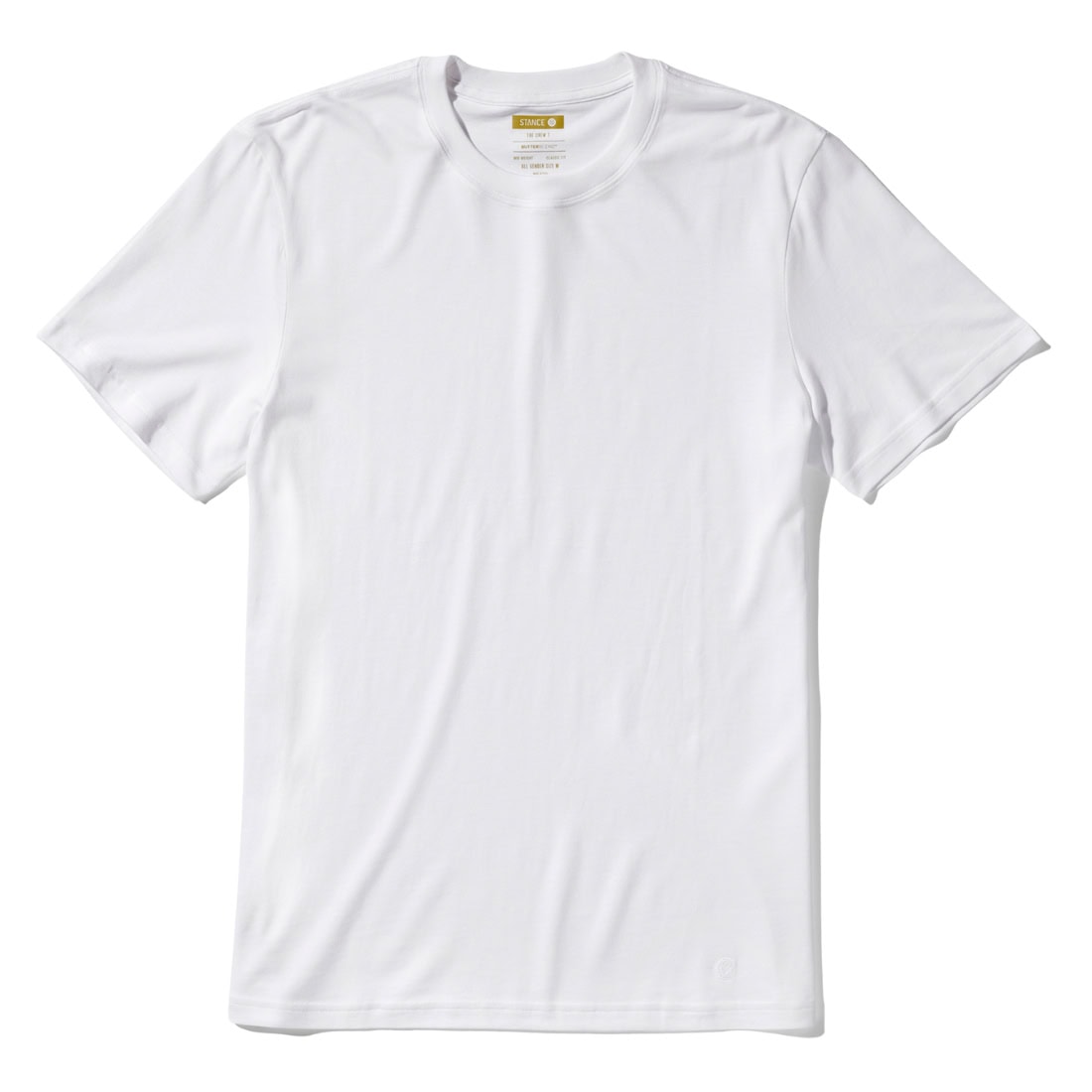 Stance Premier Tee T-Shirt - White - Mens Plain T-Shirt by Stance