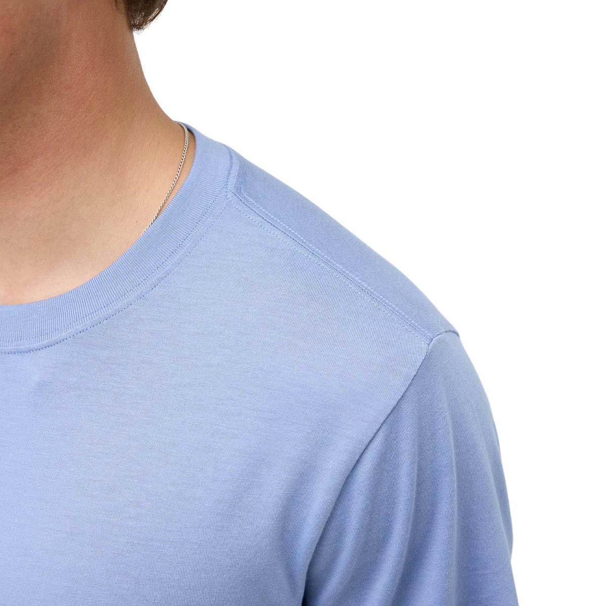 Stance Premiere T-Shirt - Stone Blue - Mens Plain T-Shirt by Stance