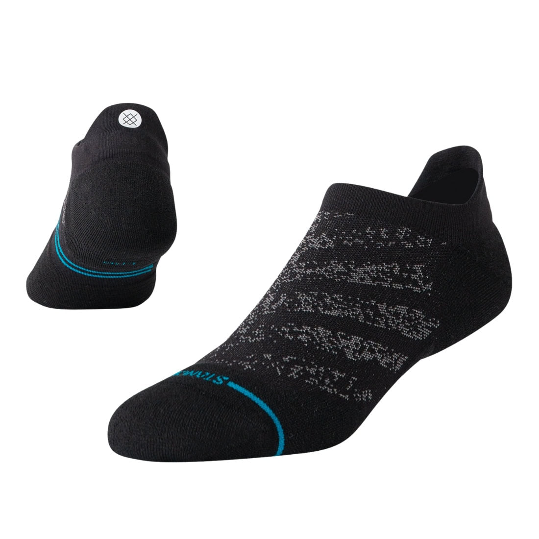 Stance Run Light Tab Socks - Black SP25 - Unisex Running/Training Socks by Stance