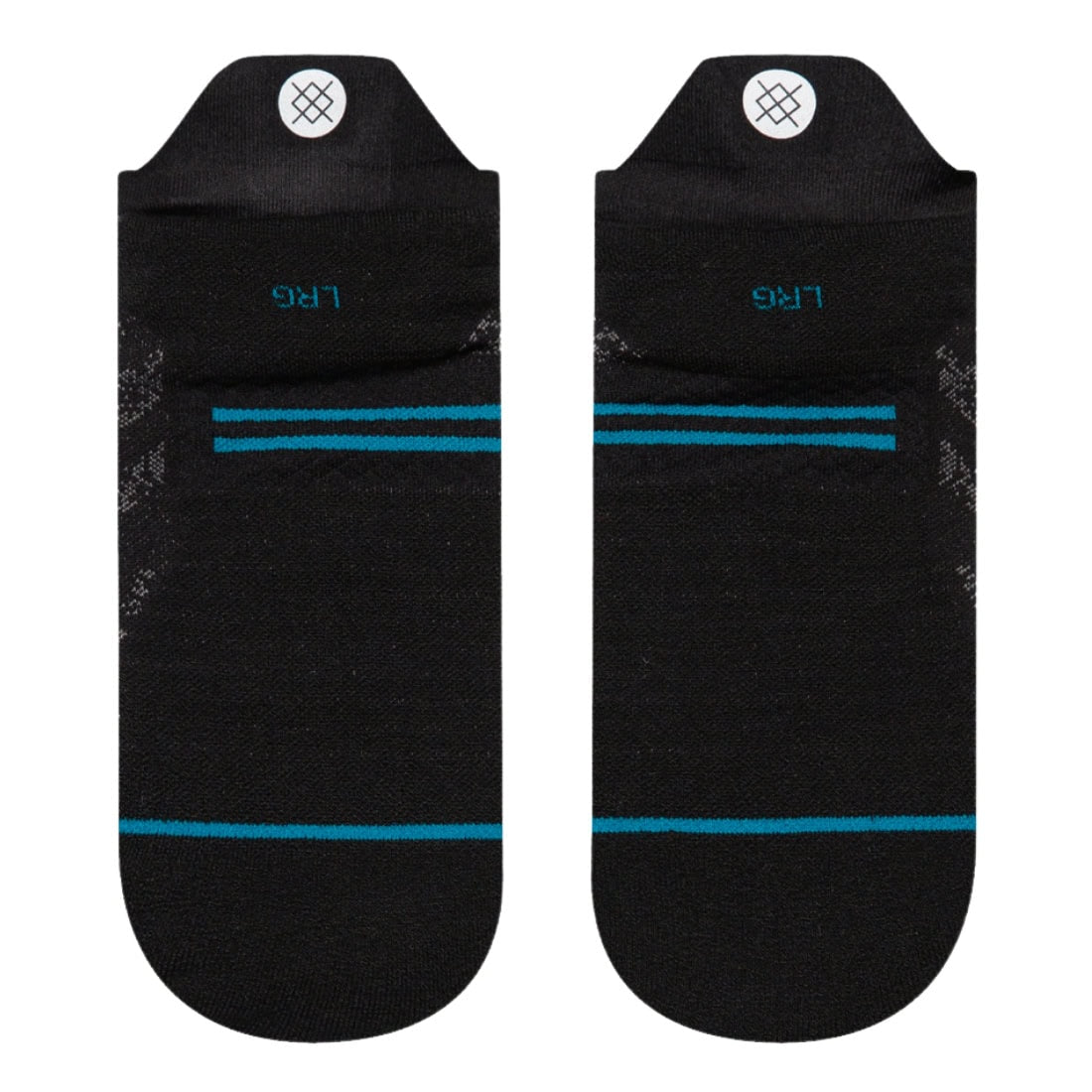 Stance Run Light Tab Socks - Black SP25 - Unisex Running/Training Socks by Stance