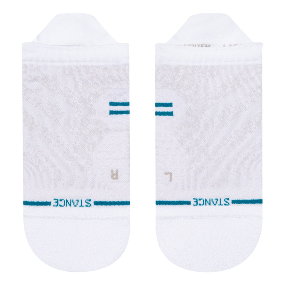 Stance Run Light Tab Socks - White SP25 - Unisex Running/Training Socks by Stance