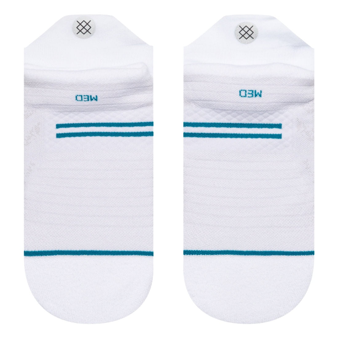 Stance Run Light Tab Socks - White SP25 - Unisex Running/Training Socks by Stance