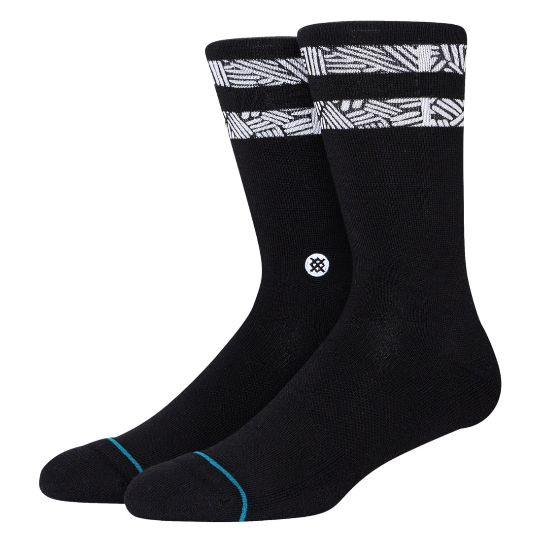 Stance Scratched Socks - Black