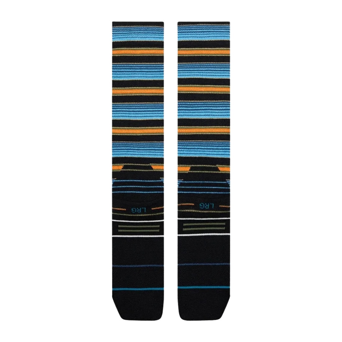Stance Serape Mid Poly Snow Socks - Windward Blue - Unisex Snowboard/Ski Socks by Stance