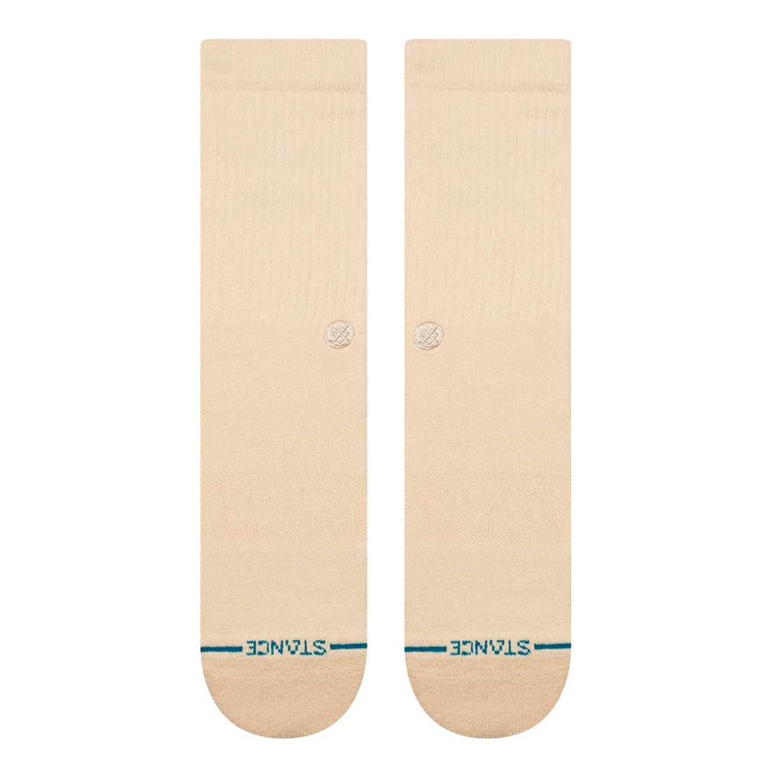 Stance Shelter Butter Blend Socks - Tan - Unisex Crew Length Socks by Stance