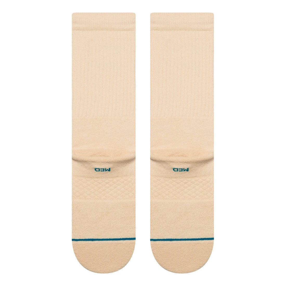 Stance Shelter Butter Blend Socks - Tan - Unisex Crew Length Socks by Stance