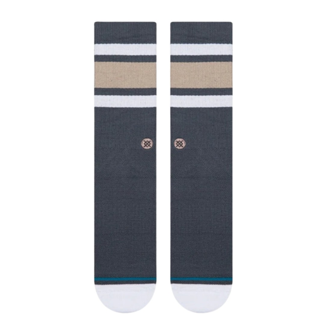 Stance Signature Boyd Crew Socks - Turbulence - Unisex Crew Length Socks by Stance