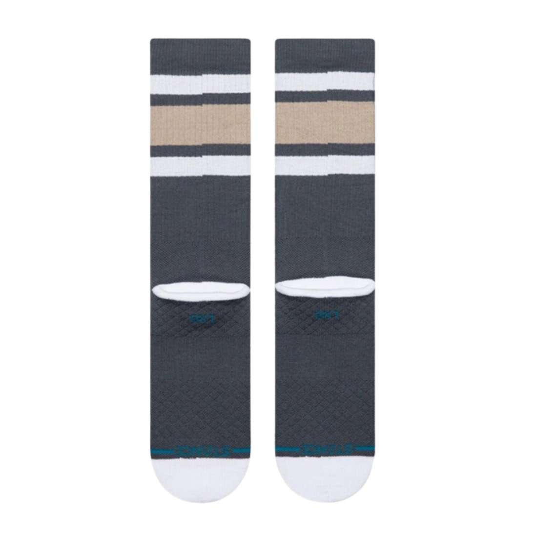 Stance Signature Boyd Crew Socks - Turbulence - Unisex Crew Length Socks by Stance