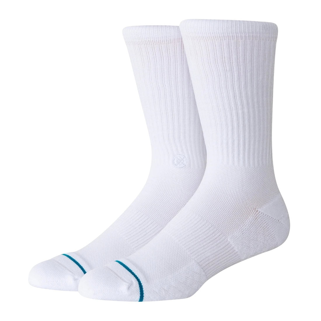 Stance Signature Crew Socks - White - Unisex Crew Length Socks by Stance