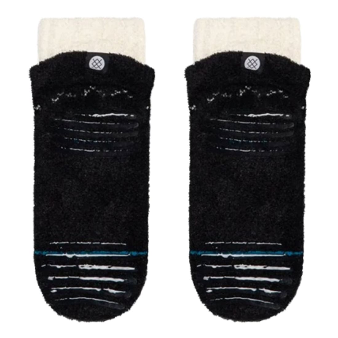 Stance Snowflake Cozy Slipper Sock - Black - Unisex Low/Ankle Socks by Stance