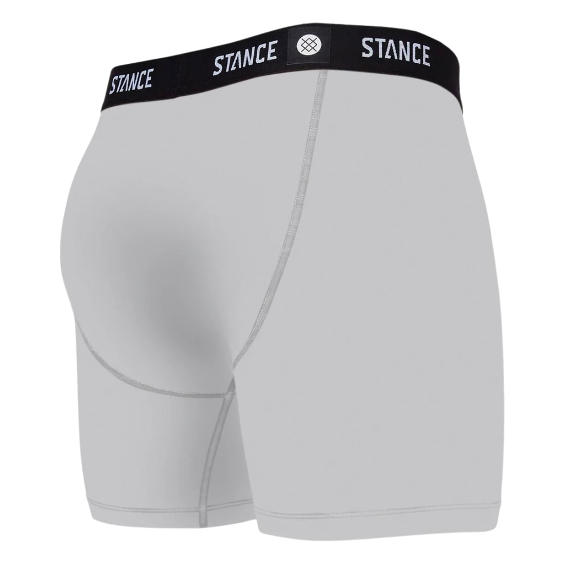 Stance Solid Boxer Briefs - Grey - Mens Boxer Briefs Underwear by Stance