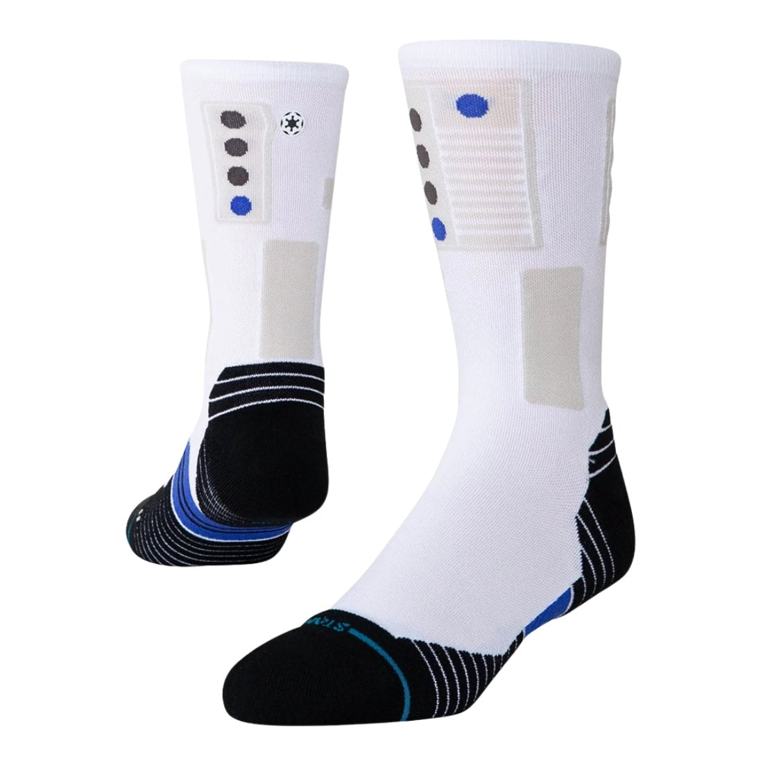 Stance Storm Socks - White
