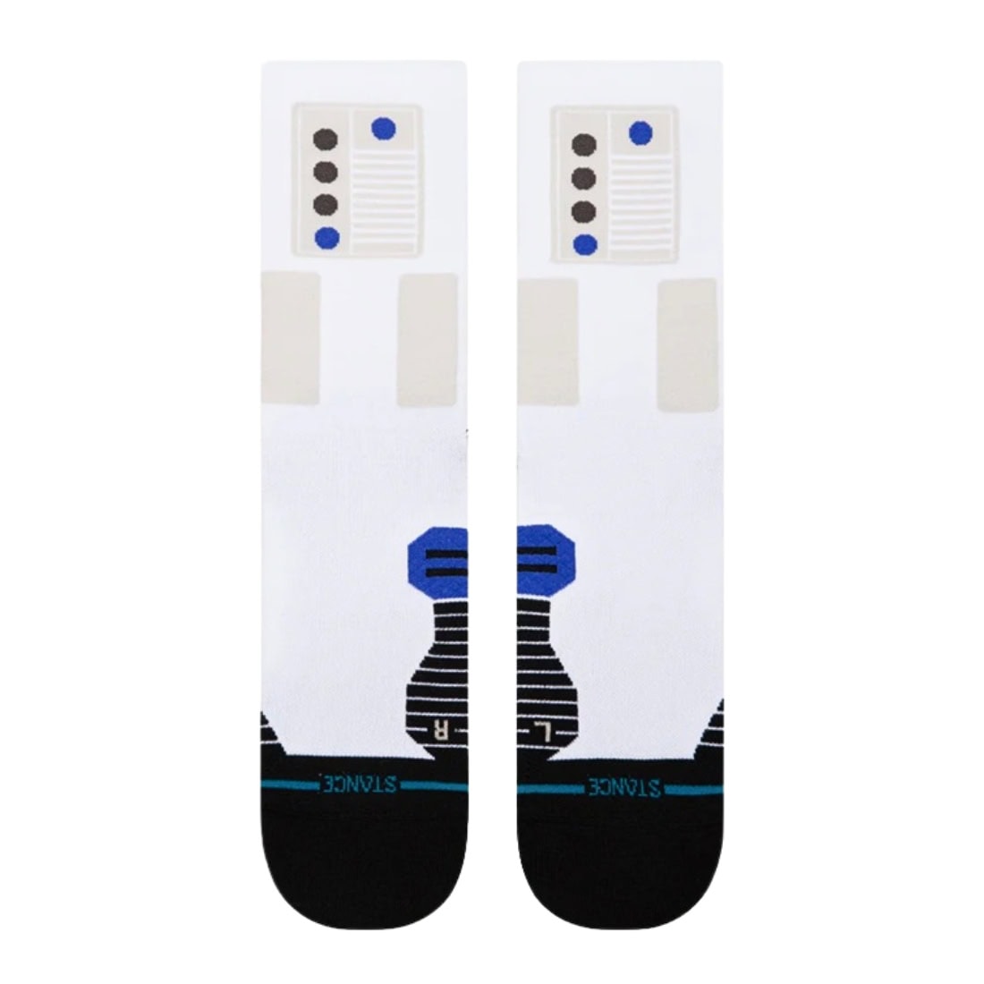 Stance Storm Socks - White
