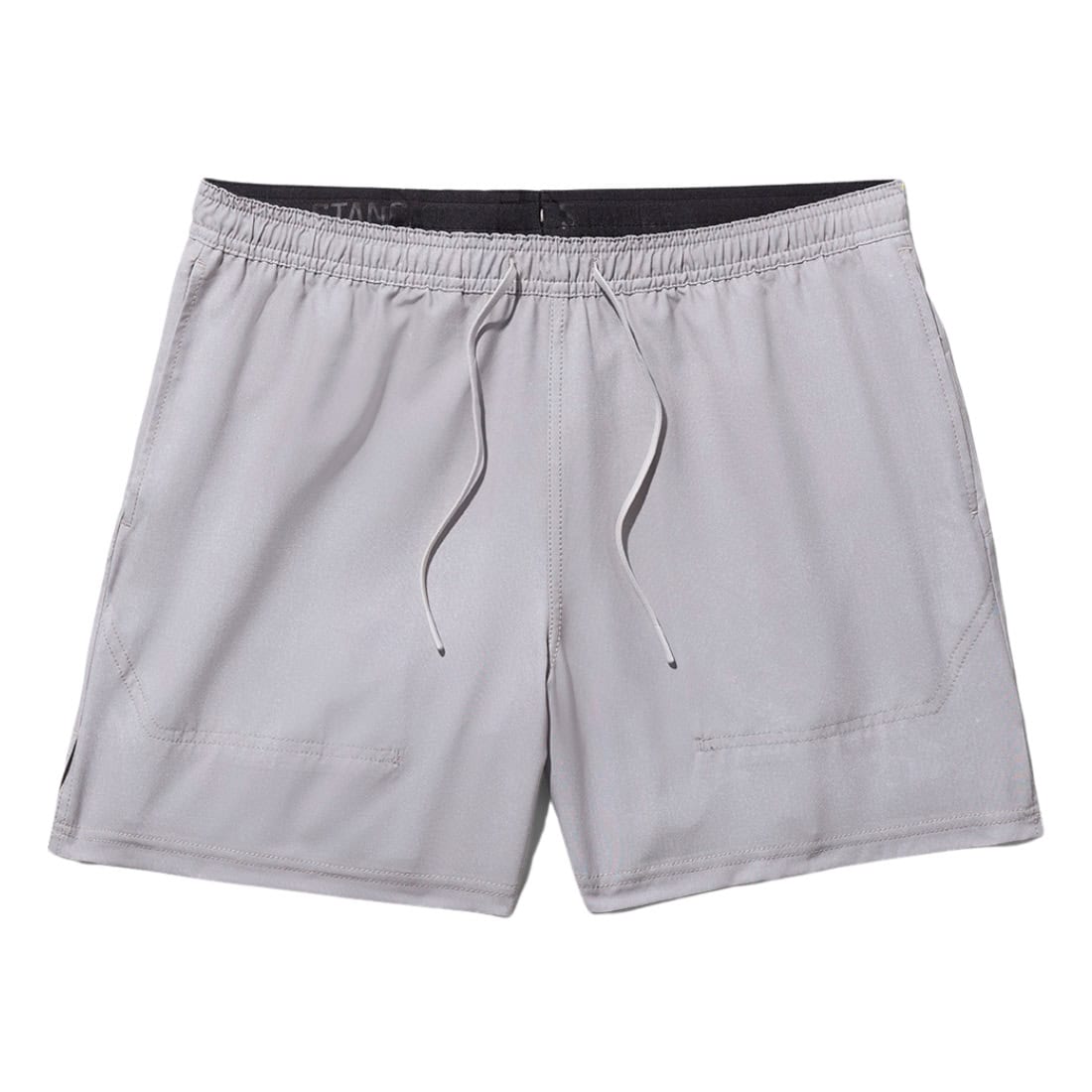 Stance Strike Run Short - String Grey - Mens Gym Shorts by Stance