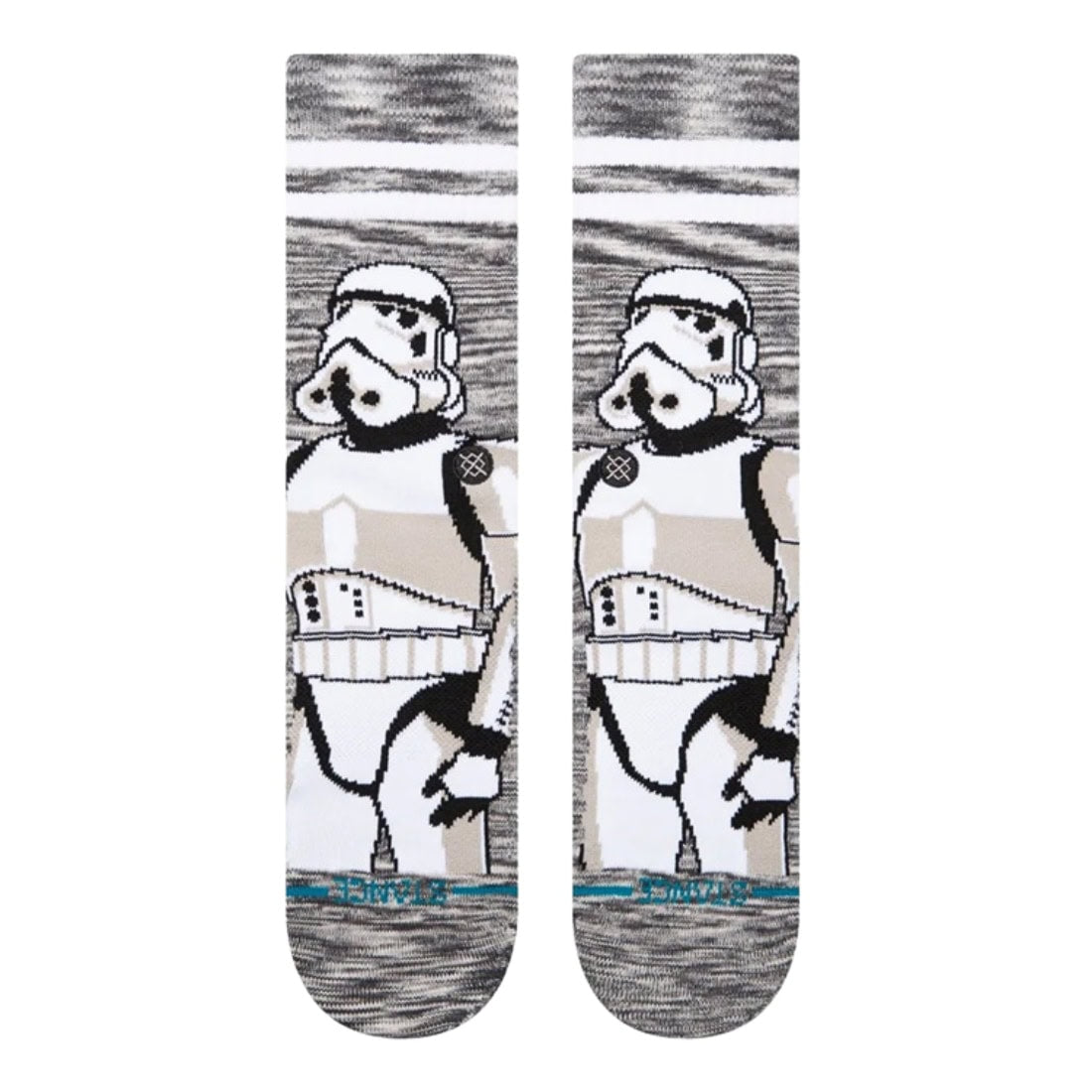 Stance The Storm Trooper Crew Sock - White - Unisex Crew Length Socks by Stance