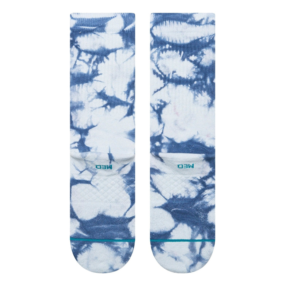 Stance Tied Up Crew Socks - Ice Blue - Unisex Crew Length Socks by Stance