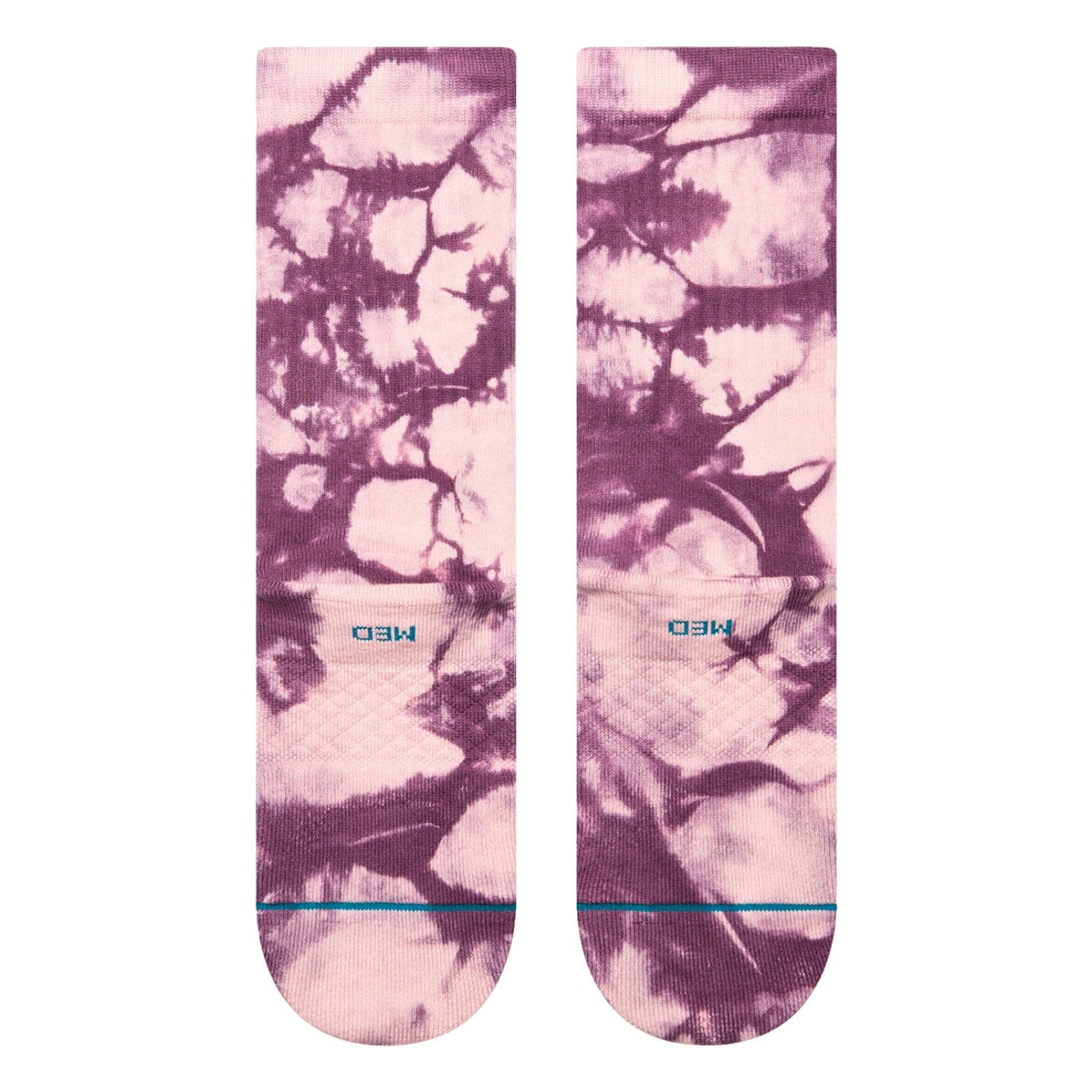 Stance Tied Up Crew Socks - Rose - Unisex Crew Length Socks by Stance