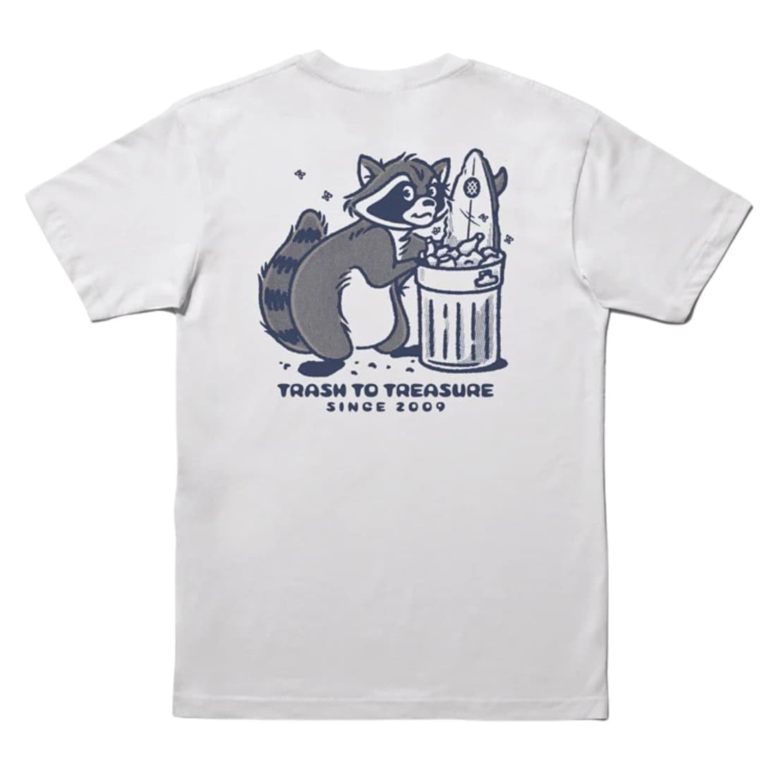 Stance Trash To Treasure T-Shirt - White - Mens Graphic T-Shirt by Stance