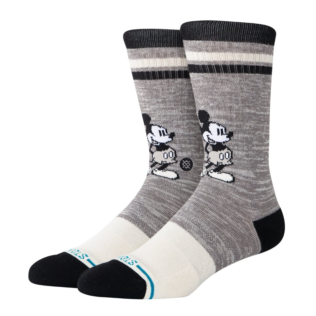 Stance Vintage Mickey Crew Sock - Multi - Unisex Crew Length Socks by Stance