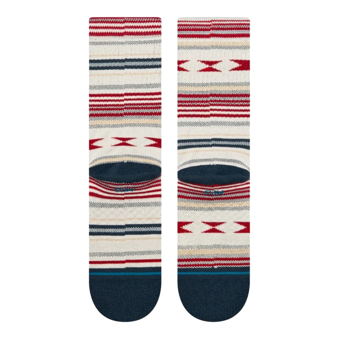 Stance Vista Cruz Socks - Vintage White - Unisex Crew Length Socks by Stance