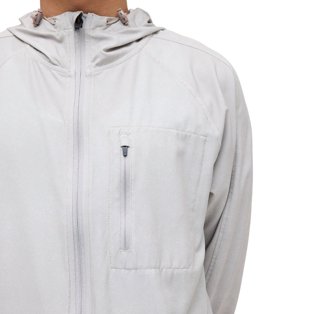 Stance Warm Up Jacket - String Grey - Mens Windbreaker/Rain Jacket by Stance