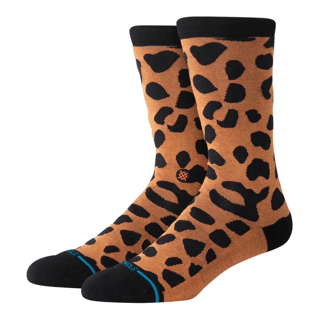 Stance Womens Animaniac Crew Socks - Black - Womens Crew Length Socks by Stance