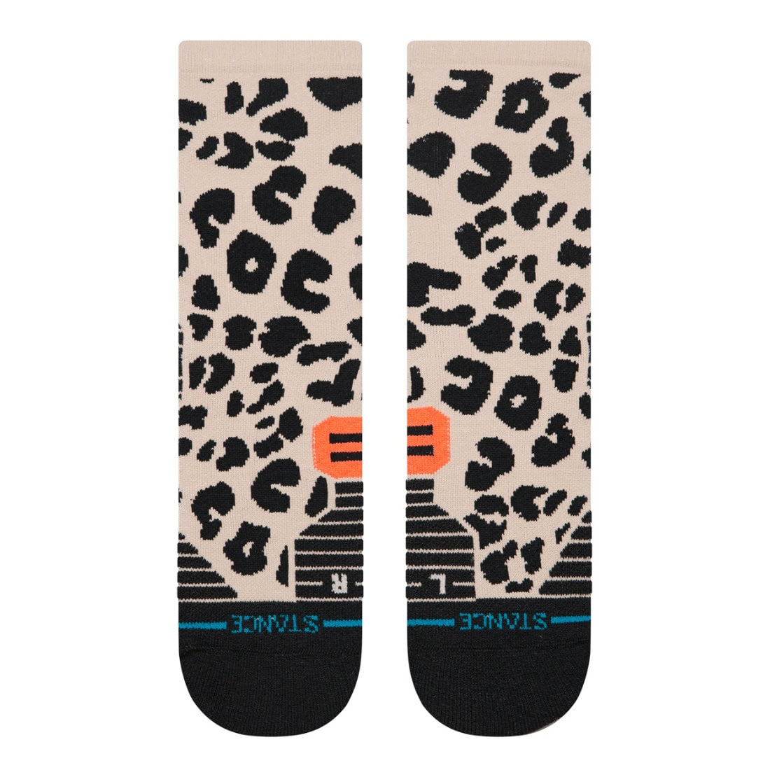 Stance Womens Animaniac Mid Crew Socks - String Grey - Womens Running/Training Socks by Stance