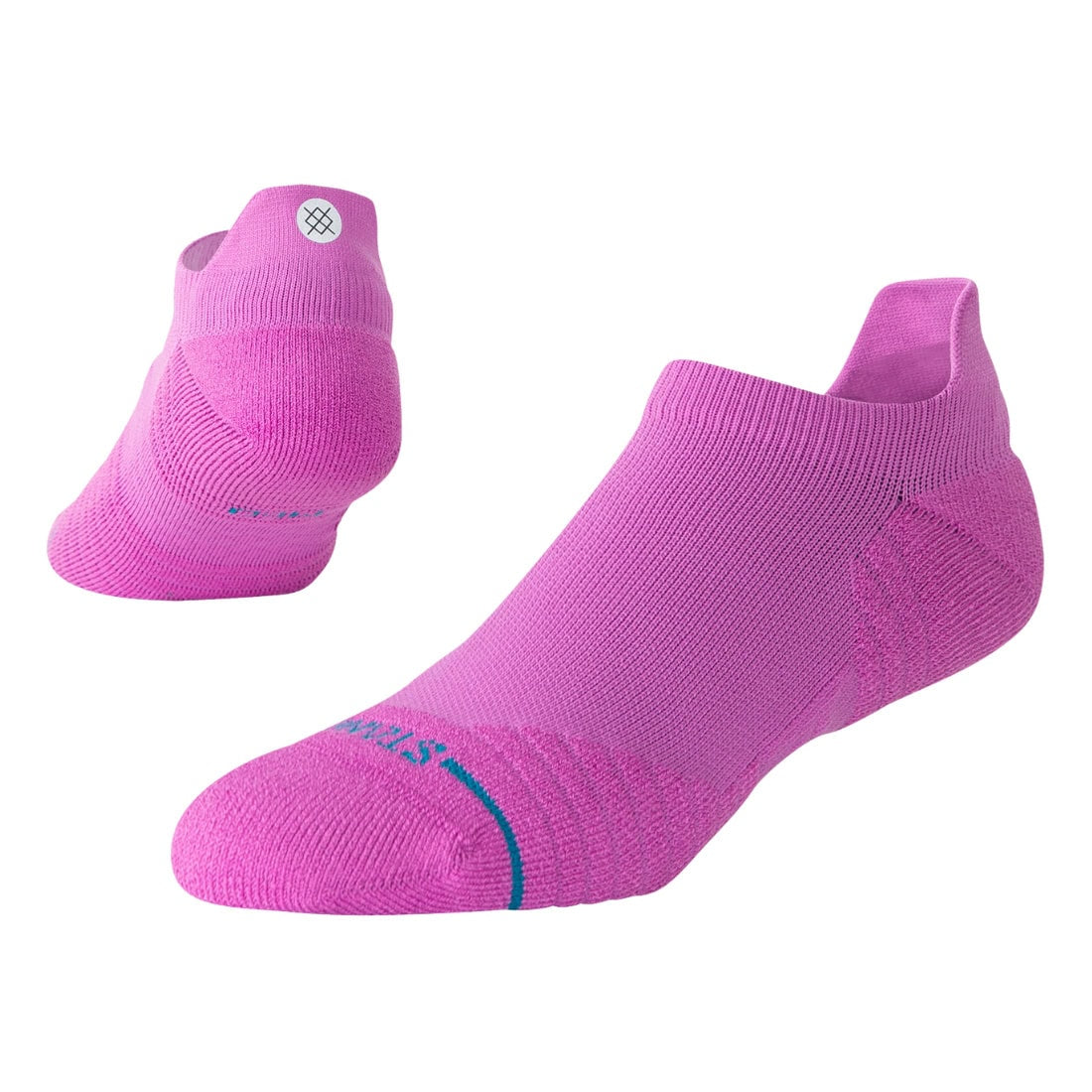 Stance Womens Berry Mid Tab Socks - Berry - Womens Running/Training Socks by Stance