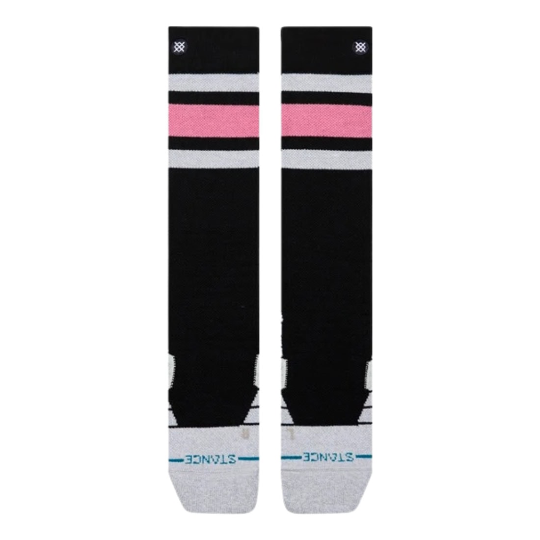 Stance Womens Boyd Mid Wool Snow Socks - Black - Womens Snowboard/Ski Socks by Stance