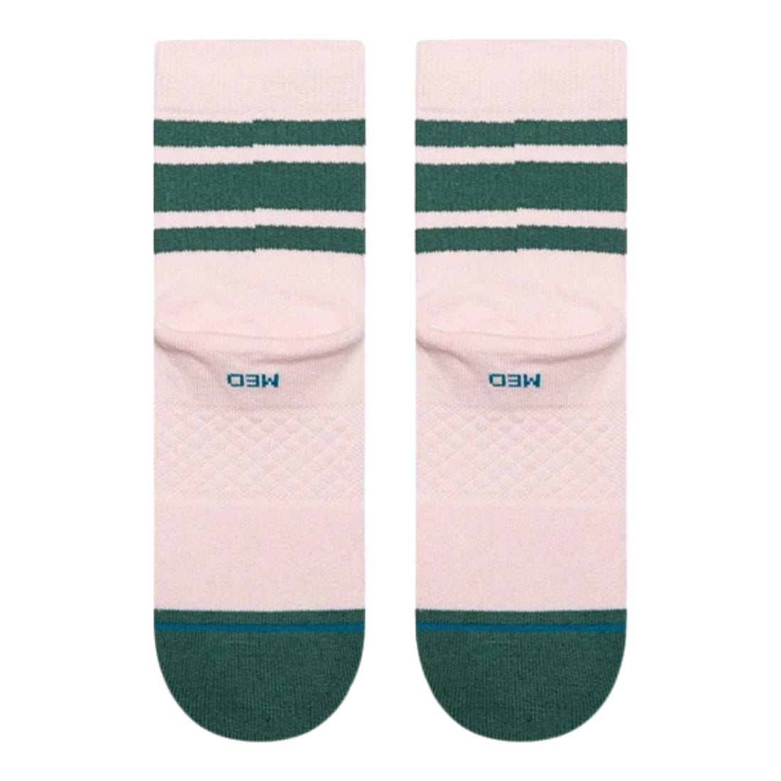 Stance Womens Boyd Quarter Socks - Pink - Womens Crew Length Socks by Stance