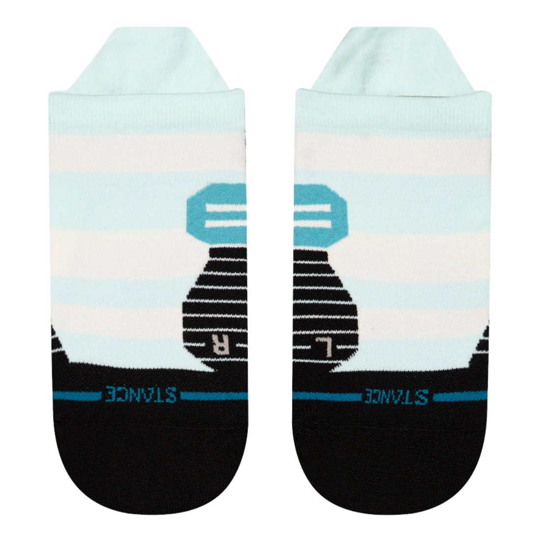 Stance Womens Break Light Tab Socks - Ice Blue - Womens Running/Training Socks by Stance