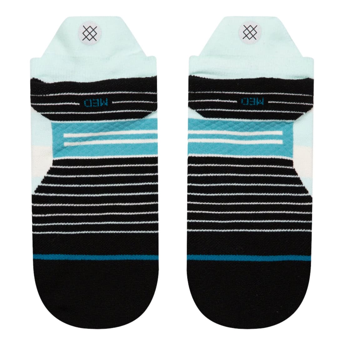 Stance Womens Break Light Tab Socks - Ice Blue - Womens Running/Training Socks by Stance