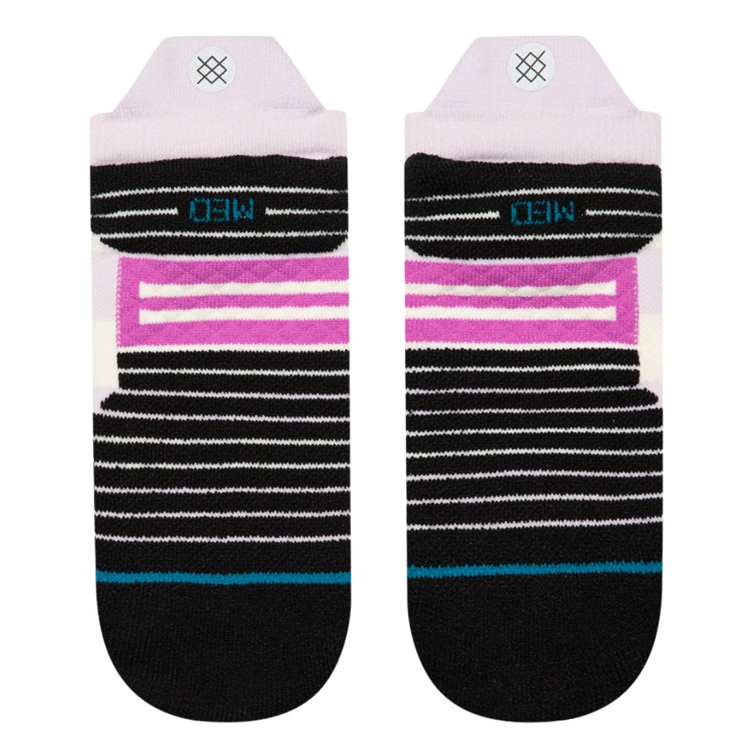 Stance Womens Break Mid Tab Socks - Orchid - Womens Running/Training Socks by Stance