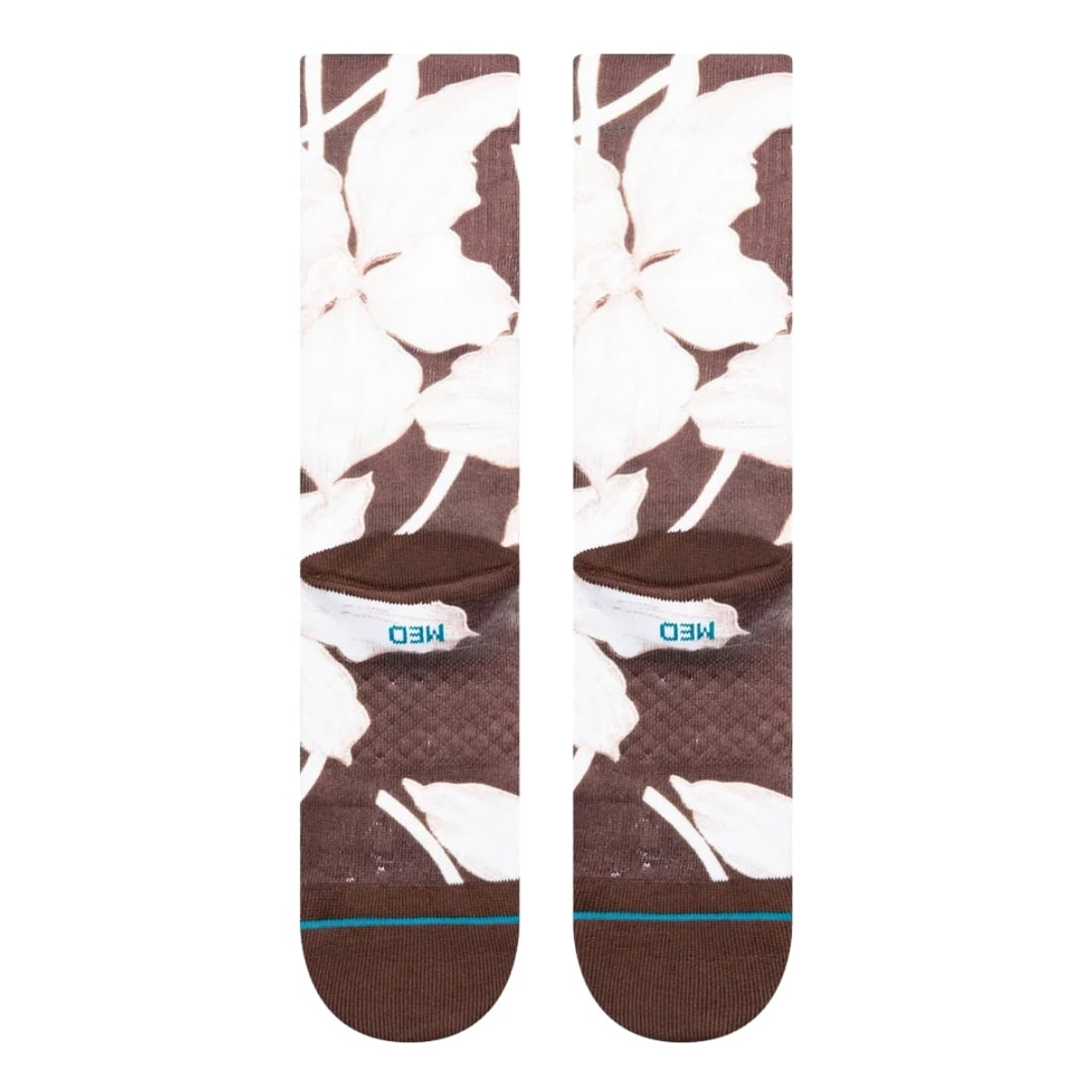 Stance Womens Coco Loco Socks - Brown - Womens Crew Length Socks by Stance