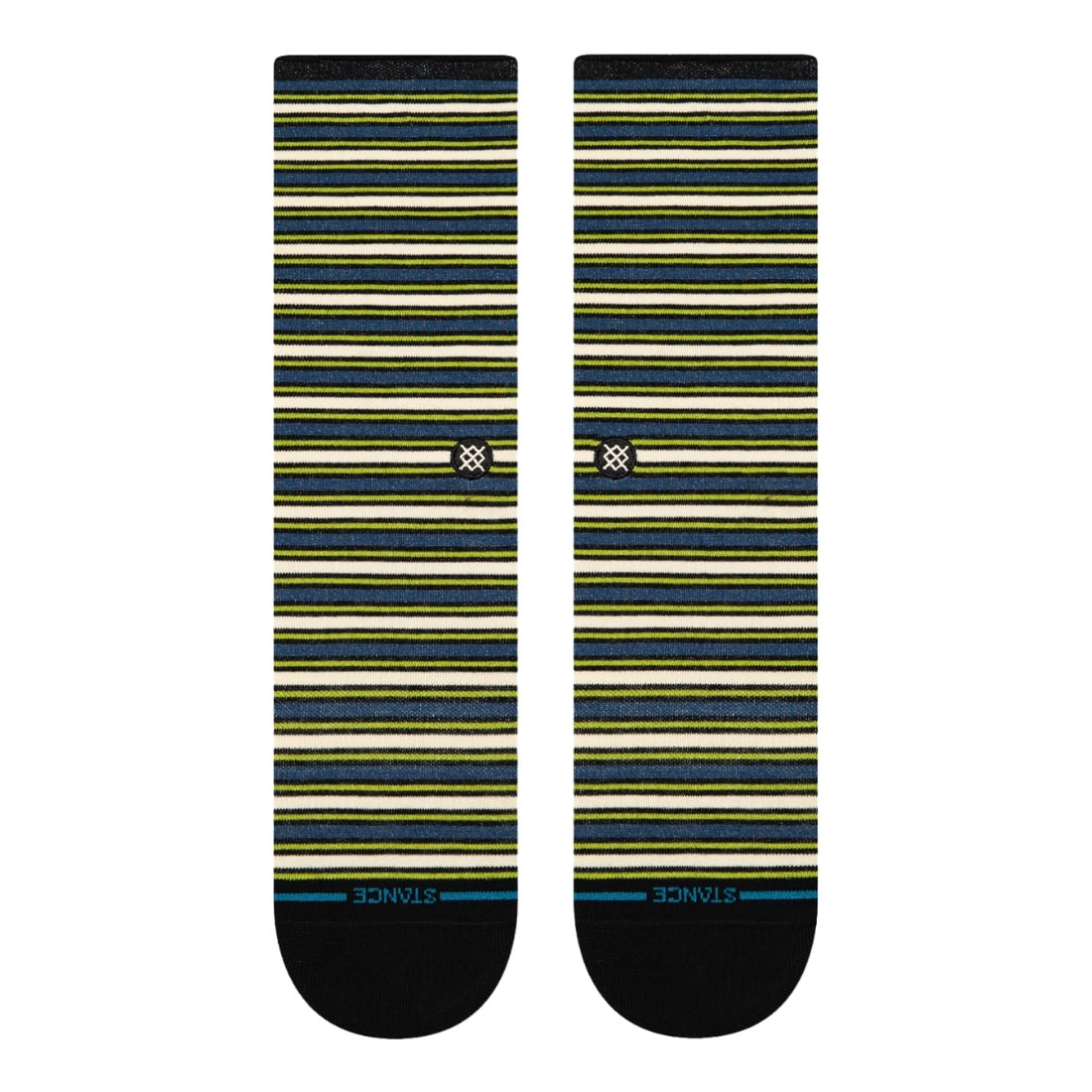 Stance Womens Fate Crew Socks - Black - Womens Crew Length Socks by Stance