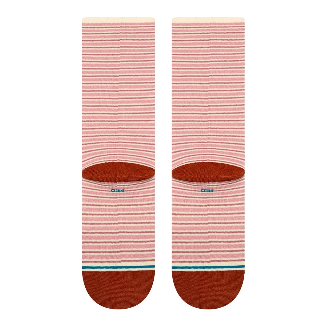 Stance Womens Fortune Crew Socks - Dusty Rose - Womens Crew Length Socks by Stance