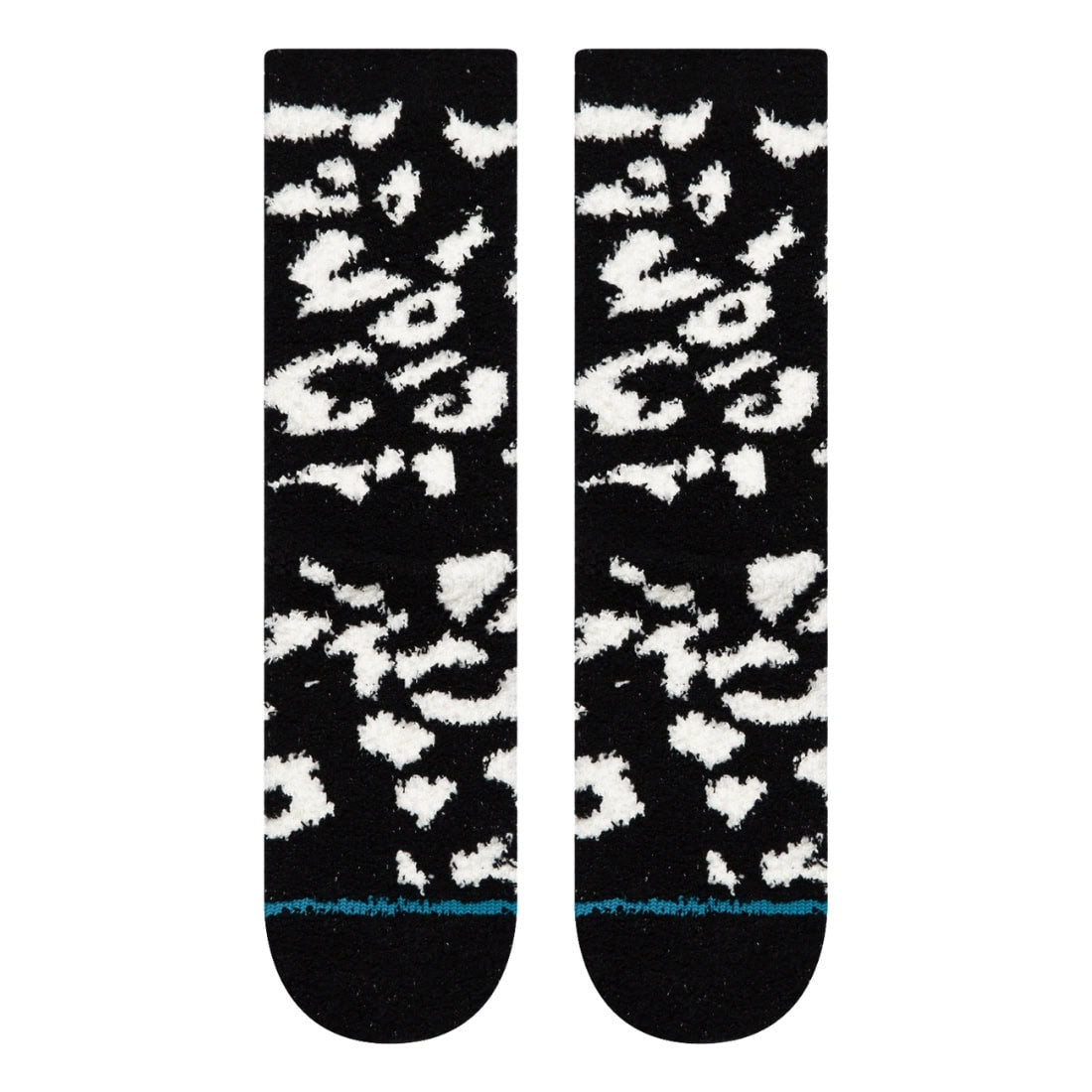 Stance Womens Purrfect Crew Socks - Black - Womens Crew Length Socks by Stance