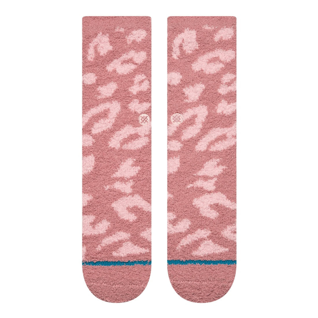 Stance Womens Purrfect Crew Socks - Dusty Rose - Womens Crew Length Socks by Stance