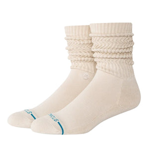 Stance Womens Slouch Crew Socks - Oatmeal - Womens Crew Length Socks by Stance