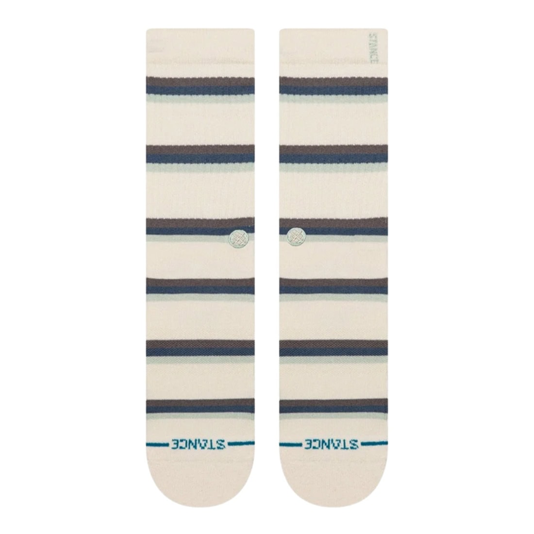 Stance Womens Strata Crew Socks - Ivory - Womens Crew Length Socks by Stance M (UK6-8.5)
