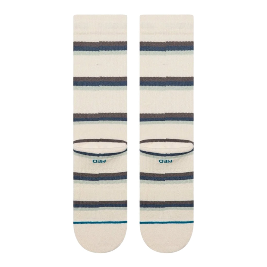 Stance Womens Strata Crew Socks - Ivory - Womens Crew Length Socks by Stance M (UK6-8.5)