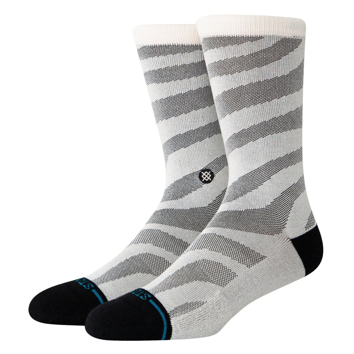 Stance Womens Torqued Crew Socks - Black - Womens Crew Length Socks by Stance M (UK6-8.5)