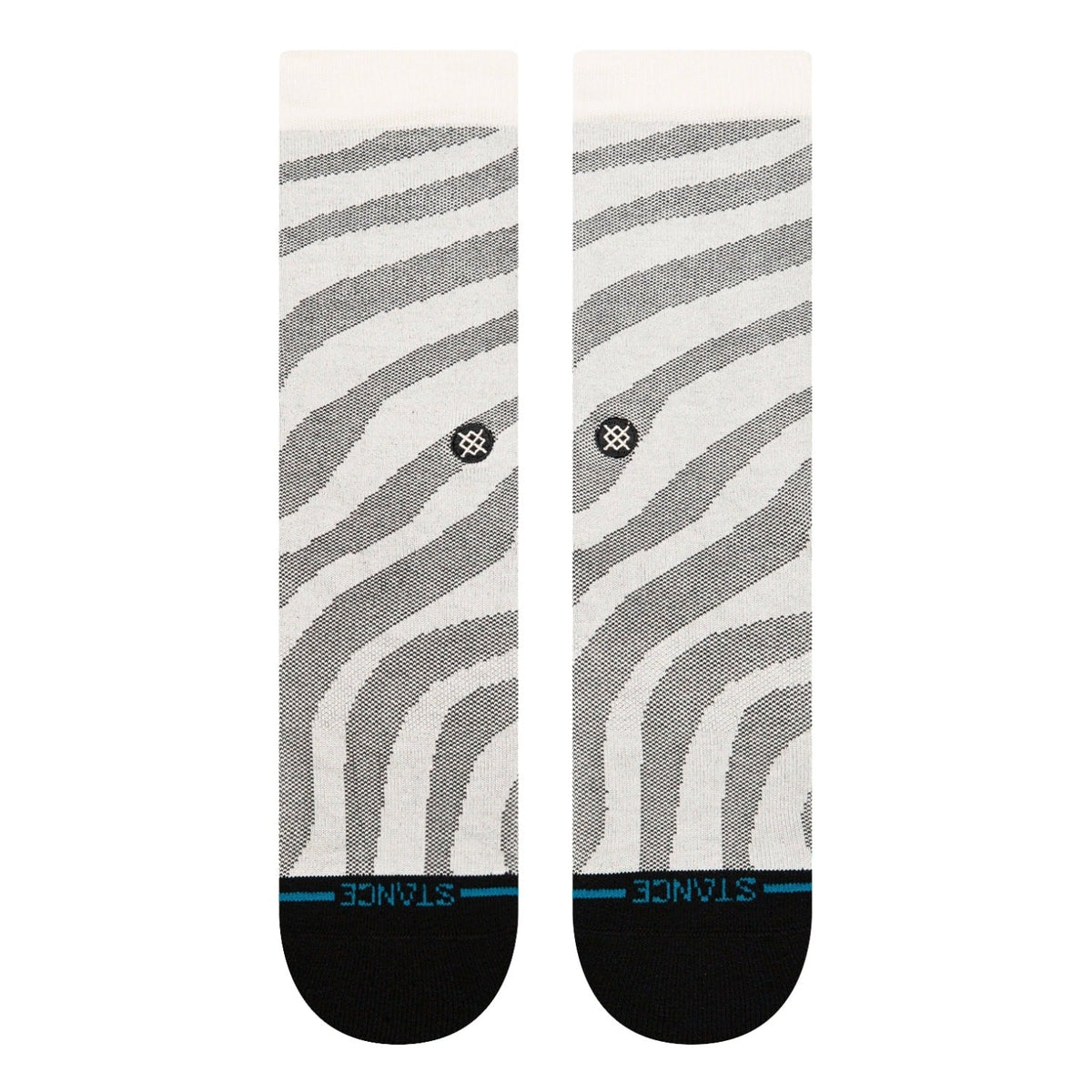 Stance Womens Torqued Crew Socks - Black - Womens Crew Length Socks by Stance M (UK6-8.5)